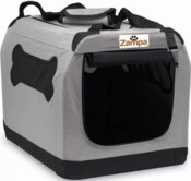 Wholesale - Zampa Pets Crate Grey XXXL 40"x27"x27" C/P 1, UPC: 309272211580